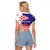 Personalized Croatia Independence Day 1991 Raglan Cropped T Shirt Sretan Dan neovisnosti Hrvatske - Wonder Print Shop