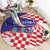 Croatia Independence Day 1991 Round Carpet Sretan Dan neovisnosti Hrvatske