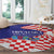 Croatia Independence Day 1991 Round Carpet Sretan Dan neovisnosti Hrvatske