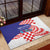 Croatia Independence Day 1991 Rubber Doormat Sretan Dan neovisnosti Hrvatske - Wonder Print Shop