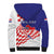 Personalized Croatia Independence Day 1991 Sherpa Hoodie Sretan Dan neovisnosti Hrvatske - Wonder Print Shop