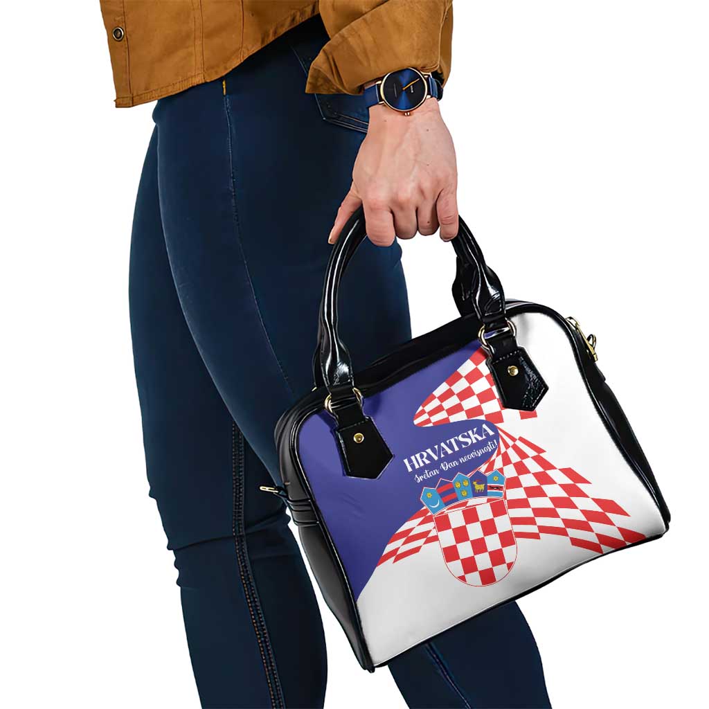 Croatia Independence Day 1991 Shoulder Handbag Sretan Dan neovisnosti Hrvatske