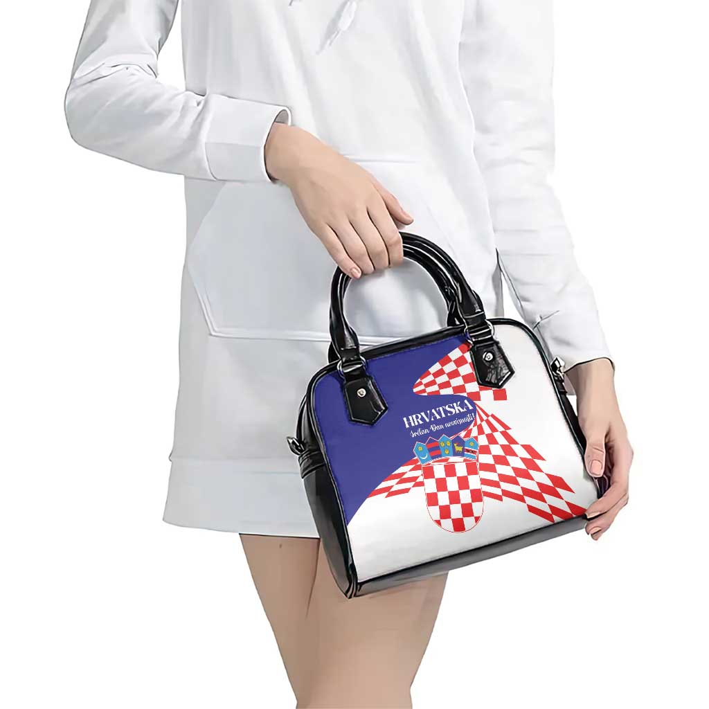 Croatia Independence Day 1991 Shoulder Handbag Sretan Dan neovisnosti Hrvatske
