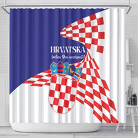 Croatia Independence Day 1991 Shower Curtain Sretan Dan neovisnosti Hrvatske