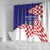 Croatia Independence Day 1991 Shower Curtain Sretan Dan neovisnosti Hrvatske