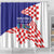 Croatia Independence Day 1991 Shower Curtain Sretan Dan neovisnosti Hrvatske