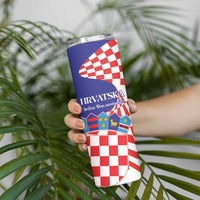 Personalized Croatia Independence Day 1991 Skinny Tumbler Sretan Dan neovisnosti Hrvatske - Wonder Print Shop