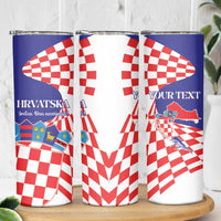 Personalized Croatia Independence Day 1991 Skinny Tumbler Sretan Dan neovisnosti Hrvatske - Wonder Print Shop
