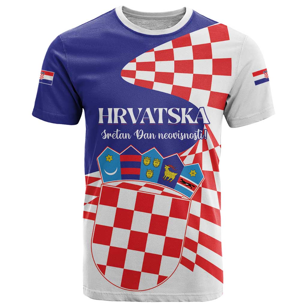 Personalized Croatia Independence Day 1991 T Shirt Sretan Dan neovisnosti Hrvatske - Wonder Print Shop