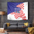 Croatia Independence Day 1991 Tapestry Sretan Dan neovisnosti Hrvatske - Wonder Print Shop