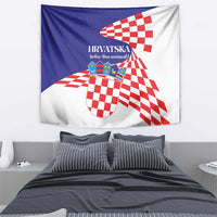 Croatia Independence Day 1991 Tapestry Sretan Dan neovisnosti Hrvatske - Wonder Print Shop