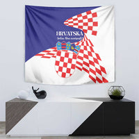 Croatia Independence Day 1991 Tapestry Sretan Dan neovisnosti Hrvatske - Wonder Print Shop