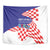 Croatia Independence Day 1991 Tapestry Sretan Dan neovisnosti Hrvatske - Wonder Print Shop