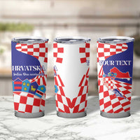 Personalized Croatia Independence Day 1991 Tumbler Cup Sretan Dan neovisnosti Hrvatske - Wonder Print Shop