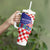 Personalized Croatia Independence Day 1991 Tumbler With Handle Sretan Dan neovisnosti Hrvatske - Wonder Print Shop