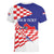 Personalized Croatia Independence Day 1991 Women V-Neck T-Shirt Sretan Dan neovisnosti Hrvatske - Wonder Print Shop