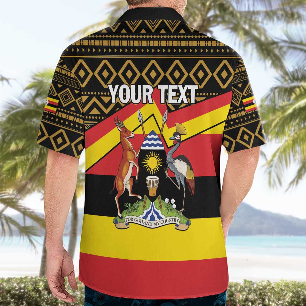 Personalized Uganda Independence Day 1962 Hawaiian Shirt African Pattern - Wonder Print Shop