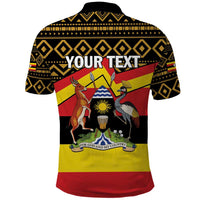 Personalized Uganda Independence Day 1962 Polo Shirt African Pattern - Wonder Print Shop