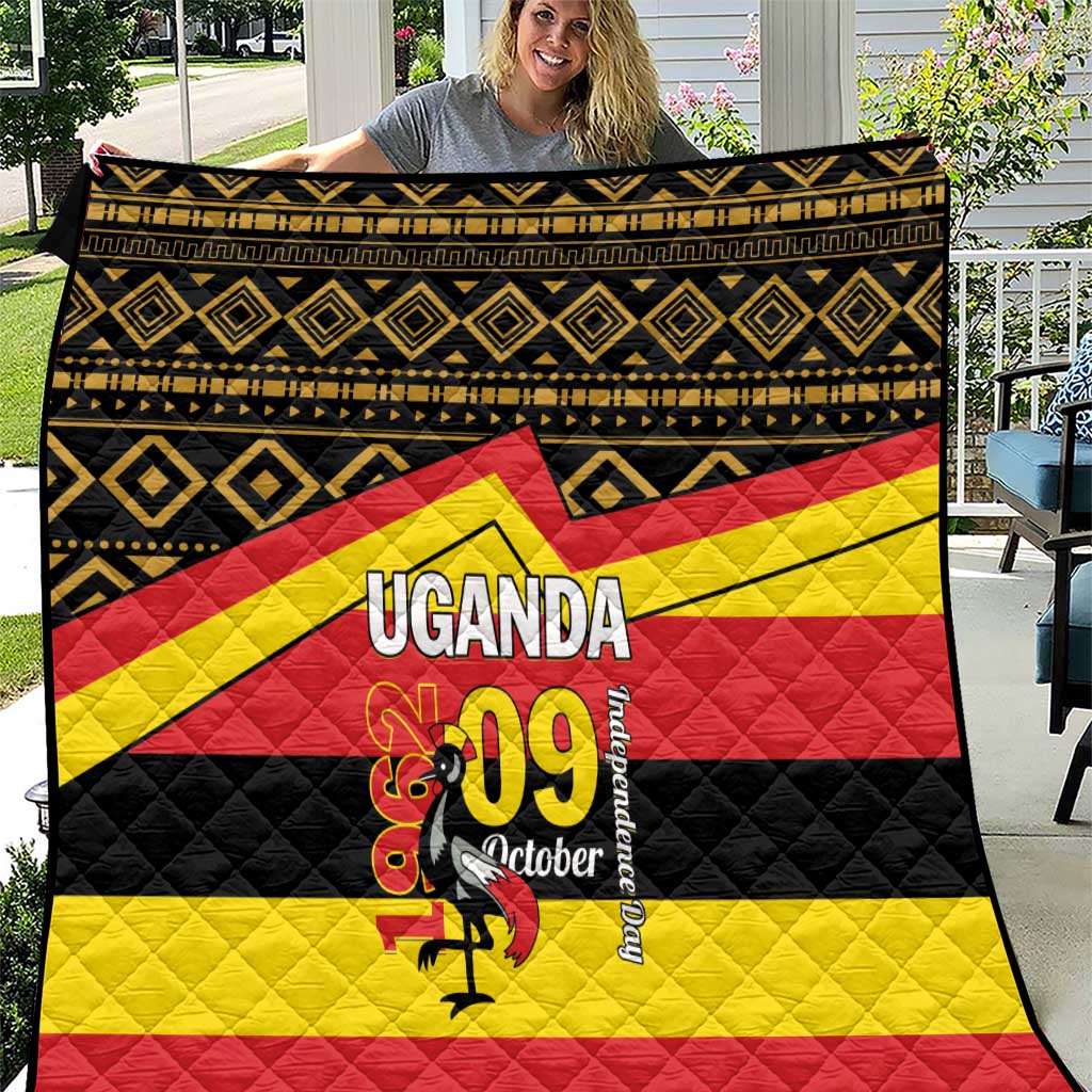 Uganda Independence Day 1962 Quilt African Pattern - Wonder Print Shop
