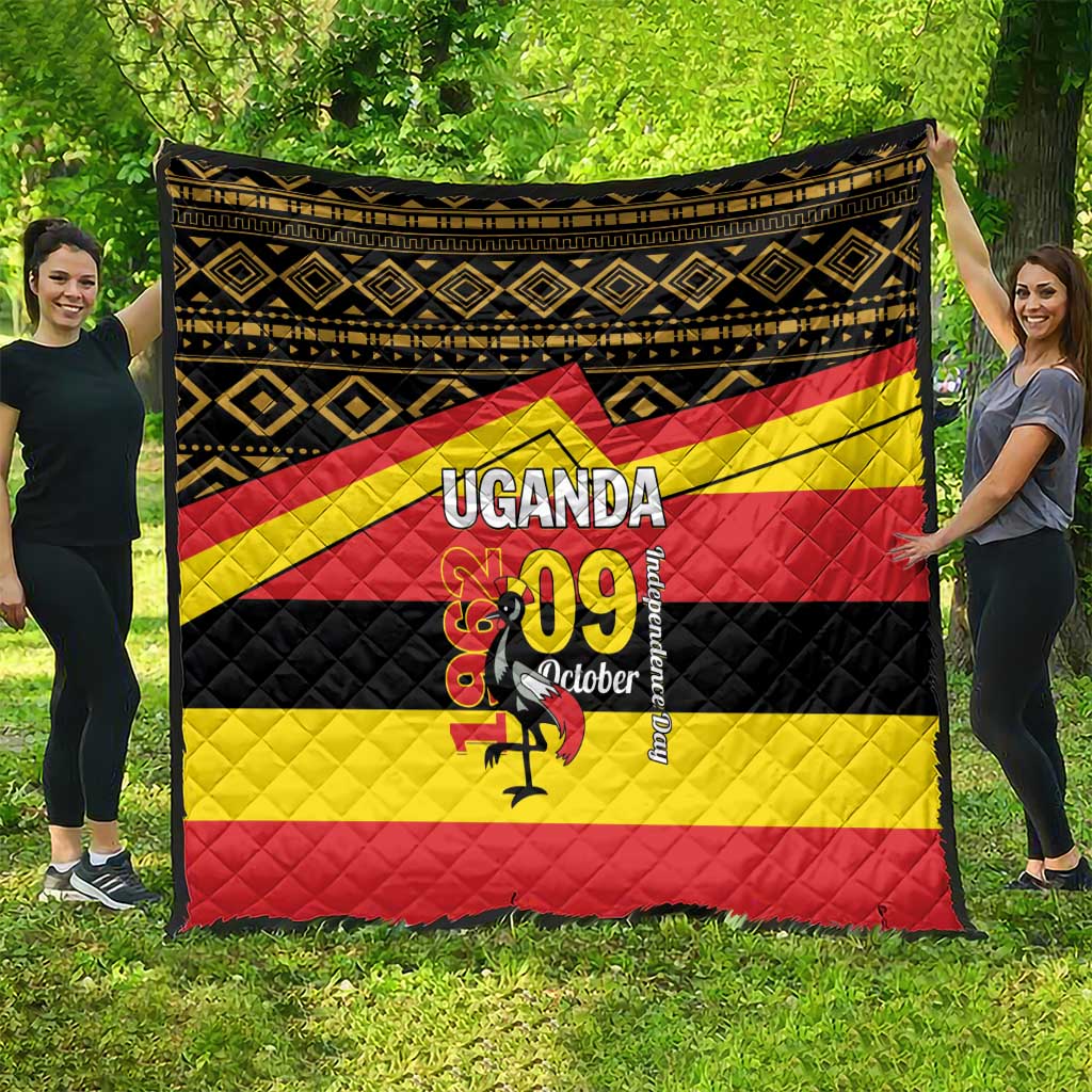 Uganda Independence Day 1962 Quilt African Pattern - Wonder Print Shop