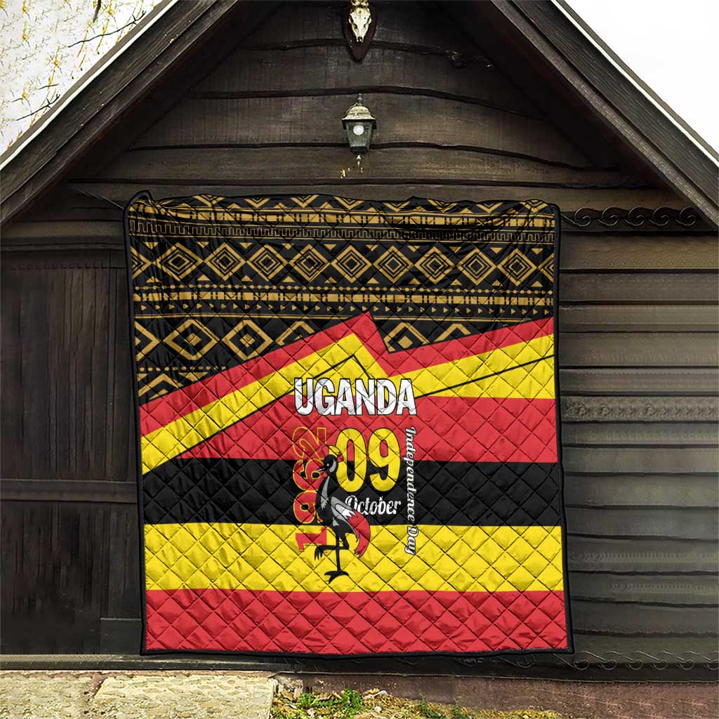 Uganda Independence Day 1962 Quilt African Pattern - Wonder Print Shop