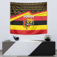 Uganda Independence Day 1962 Tapestry African Pattern - Wonder Print Shop