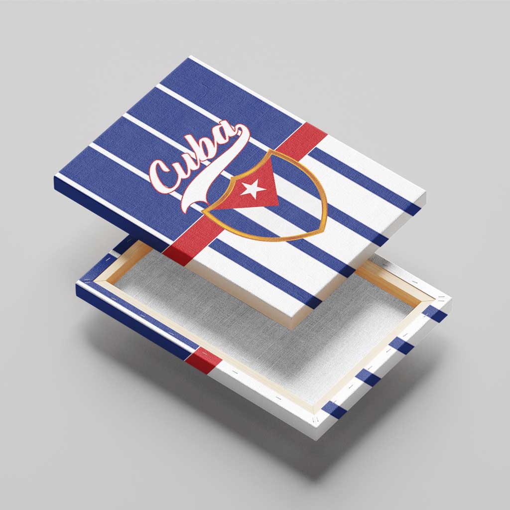 Cuba Canvas Wall Art Simple Sporty Style - Wonder Print Shop