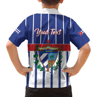 Personalized Cuba Family Matching Off The Shoulder Long Sleeve Dress and Hawaiian Shirt Simple Sporty Style - Wonder Print Shop