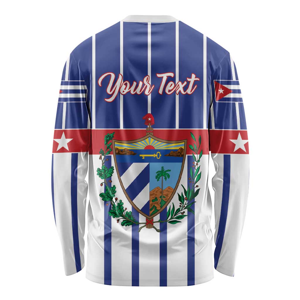 Personalized Cuba Long Sleeve Shirt Simple Sporty Style - Wonder Print Shop