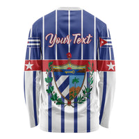Personalized Cuba Long Sleeve Shirt Simple Sporty Style - Wonder Print Shop