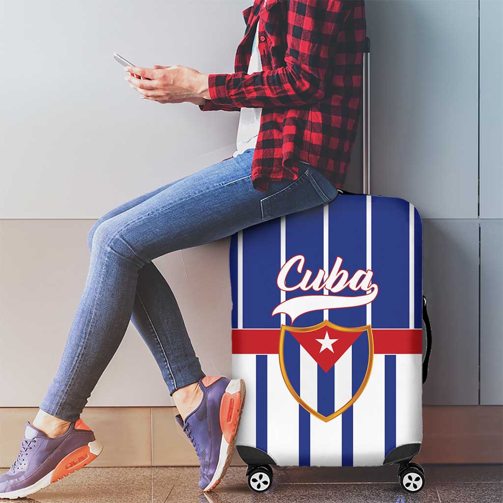 Cuba Luggage Cover Simple Sporty Style - Wonder Print Shop