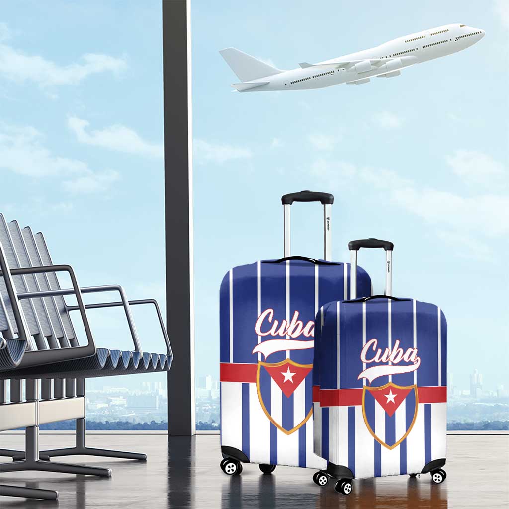 Cuba Luggage Cover Simple Sporty Style - Wonder Print Shop