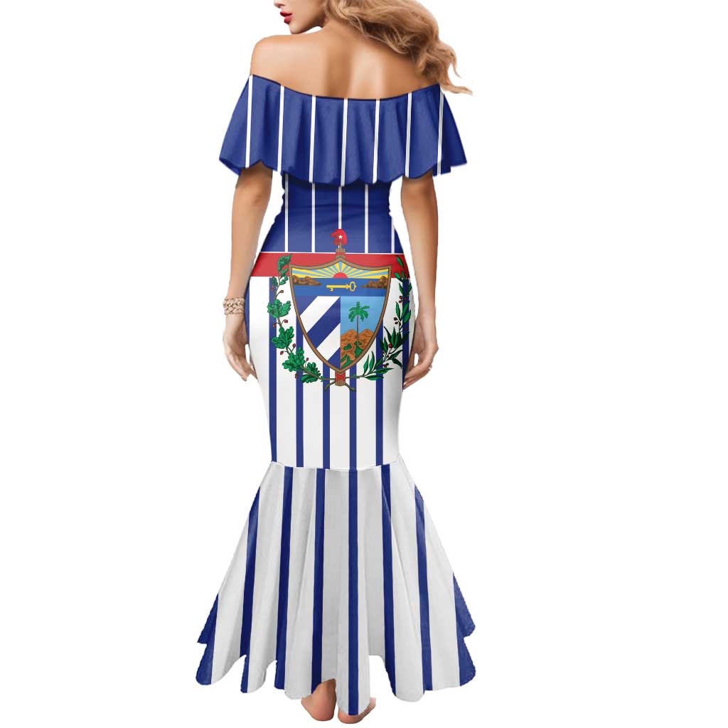 Personalized Cuba Mermaid Dress Simple Sporty Style - Wonder Print Shop