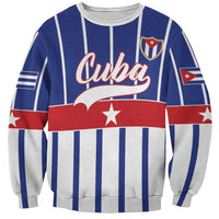 Personalized Cuba Sweatshirt Simple Sporty Style - Wonder Print Shop