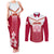 Japan Rugby Couples Matching Tank Maxi Dress and Long Sleeve Button Shirts Brave Blossoms Japanese Motif Pattern - Wonder Print Shop
