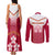 Japan Rugby Couples Matching Tank Maxi Dress and Long Sleeve Button Shirts Brave Blossoms Japanese Motif Pattern - Wonder Print Shop