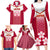 Japan Rugby Family Matching Long Sleeve Bodycon Dress and Hawaiian Shirt Brave Blossoms Japanese Motif Pattern - Wonder Print Shop