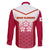 Japan Rugby Family Matching Long Sleeve Bodycon Dress and Hawaiian Shirt Brave Blossoms Japanese Motif Pattern - Wonder Print Shop