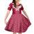 Japan Rugby Kid Short Sleeve Dress Brave Blossoms Japanese Motif Pattern - Wonder Print Shop