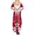 Japan Rugby Summer Maxi Dress Brave Blossoms Japanese Motif Pattern - Wonder Print Shop