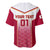 Custom Japan Rugby Baseball Jersey Brave Blossoms Japanese Motif Pattern - Wonder Print Shop