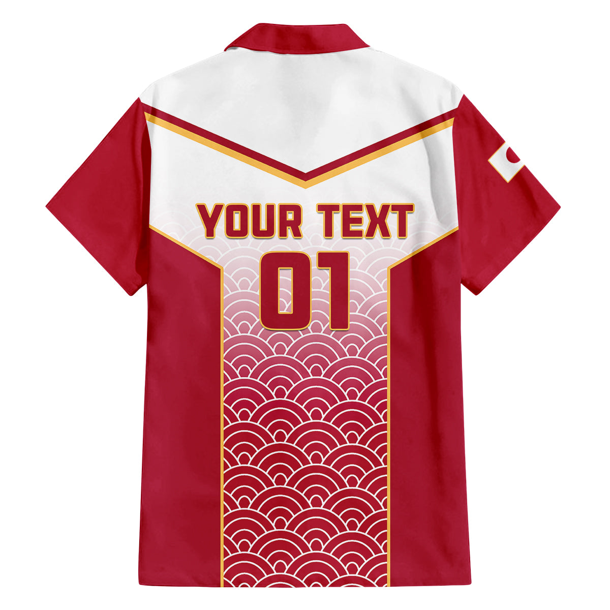 Custom Japan Rugby Family Matching Puletasi Dress and Hawaiian Shirt Brave Blossoms Japanese Motif Pattern - Wonder Print Shop