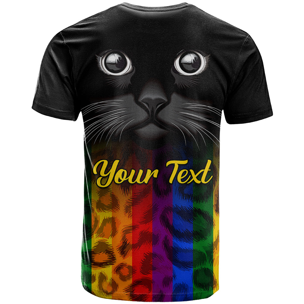 Personalised Ally Cat T Shirt 2023 National Coming Out Day - Wonder Print Shop