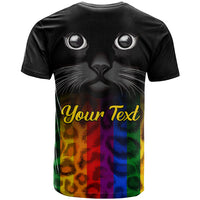 Personalised Ally Cat T Shirt 2023 National Coming Out Day - Wonder Print Shop