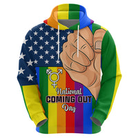 Love is Love Hoodie 2023 National Coming Out Day - Wonder Print Shop