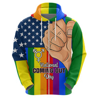 Love is Love Hoodie 2023 National Coming Out Day - Wonder Print Shop