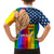 Love is Love Kid Hawaiian Shirt 2023 National Coming Out Day - Wonder Print Shop