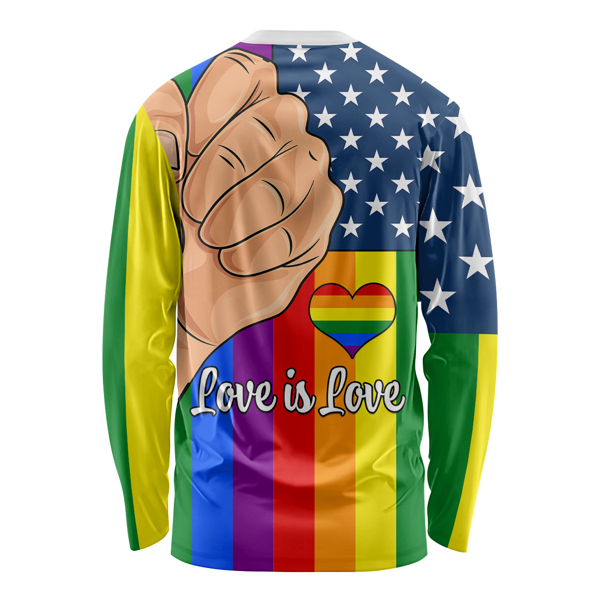 Love is Love Long Sleeve Shirt 2023 National Coming Out Day - Wonder Print Shop