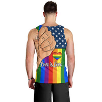 Love is Love Men Tank Top 2023 National Coming Out Day - Wonder Print Shop