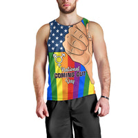 Love is Love Men Tank Top 2023 National Coming Out Day - Wonder Print Shop